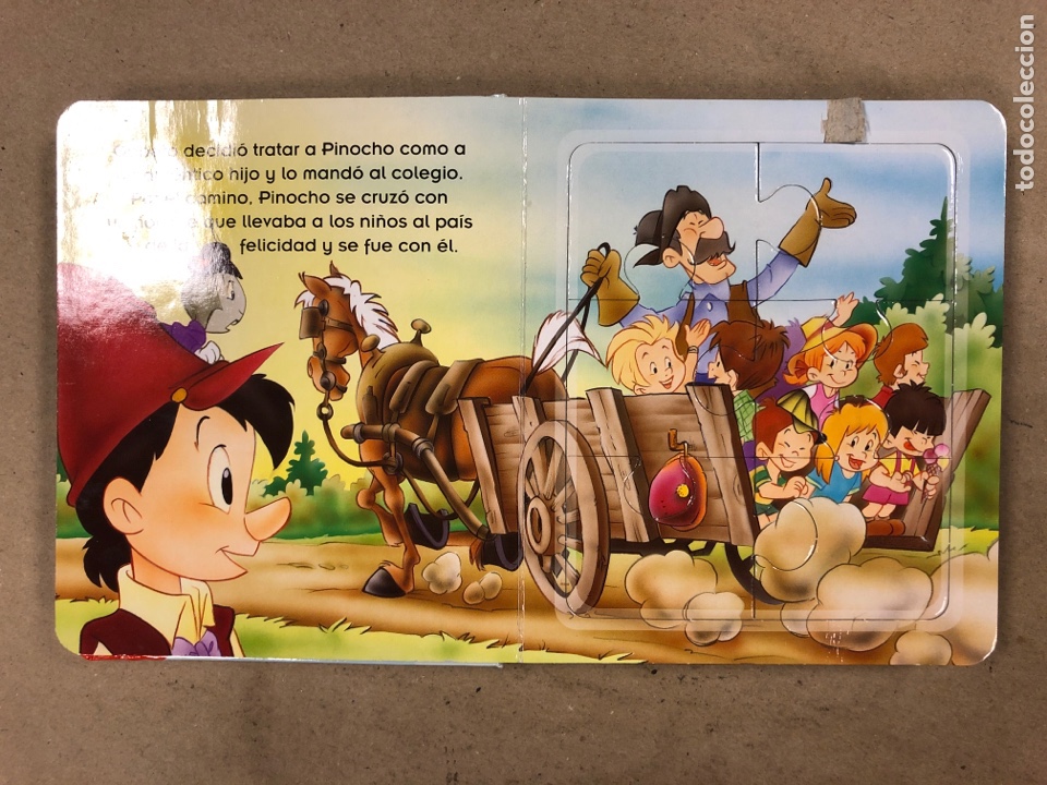 Libros de segunda mano: PUZZLE CUENTOS - PINOCHO. LIBSA 2004. - Foto 4