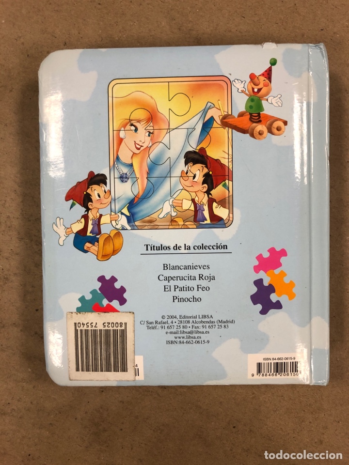 Libros de segunda mano: PUZZLE CUENTOS - PINOCHO. LIBSA 2004. - Foto 8
