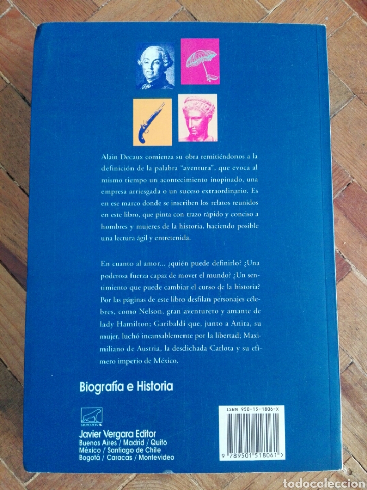 Libros de segunda mano: Libro Aventuras y amores de la historia de Alain Decaux - Foto 2