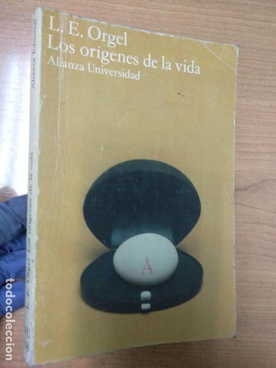 Libros de segunda mano: L. E. ORGEL . LOS OR&Iacute;GENES DE LA VIDA - Foto 1