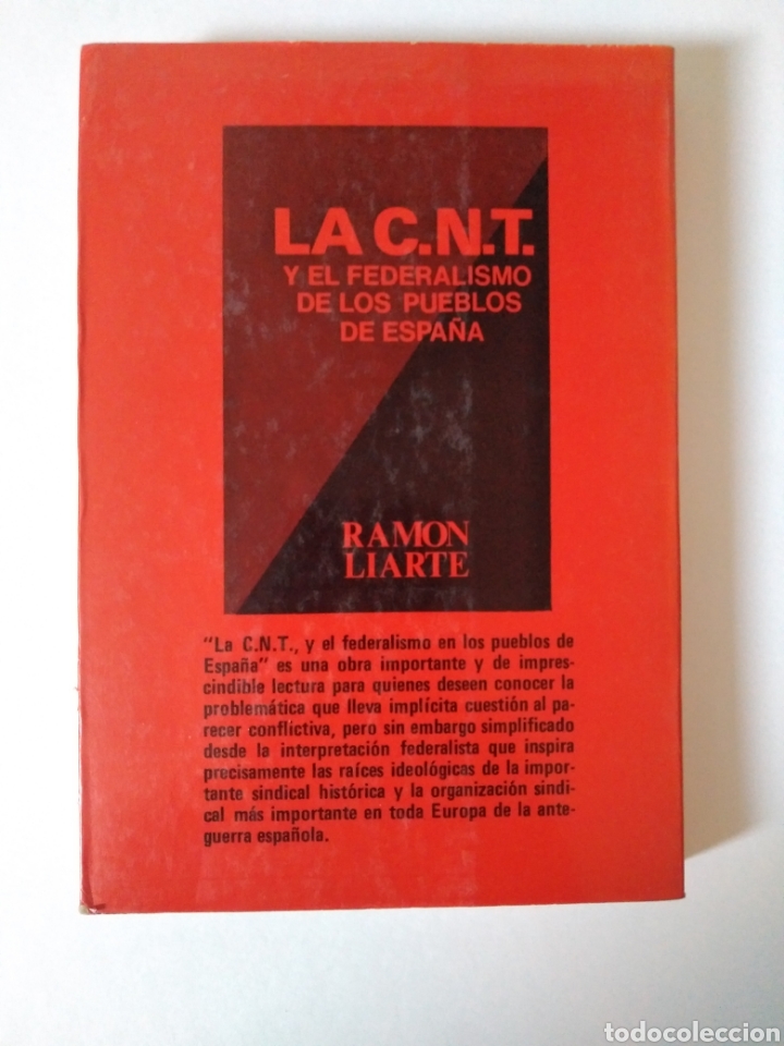 Libros de segunda mano: C.N.T. AL SERVICIO DEL PUEBLO / Ram&oacute;n Liarte. CNT - Foto 2