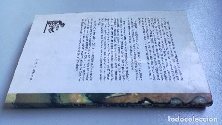 Libros de segunda mano: VERDAD Y MENTIRA DEL TERCER OJO - RAMIRO A CALLE - EDITORIAL EYRAS - Foto 2
