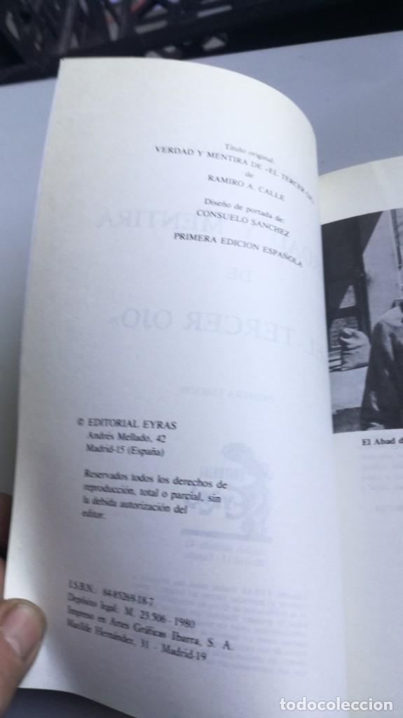 Libros de segunda mano: VERDAD Y MENTIRA DEL TERCER OJO - RAMIRO A CALLE - EDITORIAL EYRAS - Foto 5