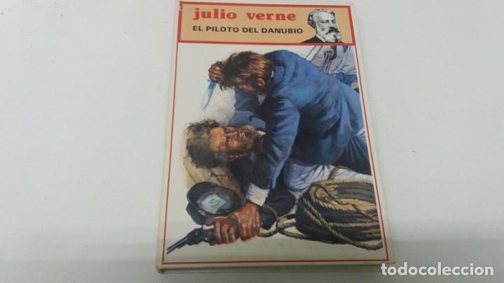 Libros de segunda mano: Libro de JULIO VERNE EL PILOTO DEL DANUBIO - Foto 1