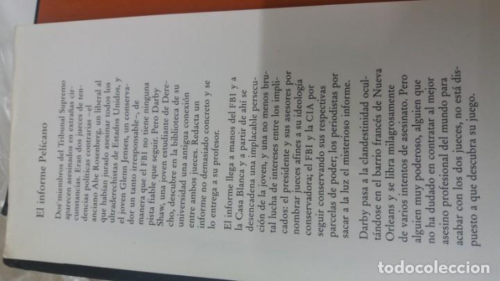 Libros de segunda mano: Libro de JOHN GRISHAM EL INFORME PEL&Iacute;CANO - Foto 2