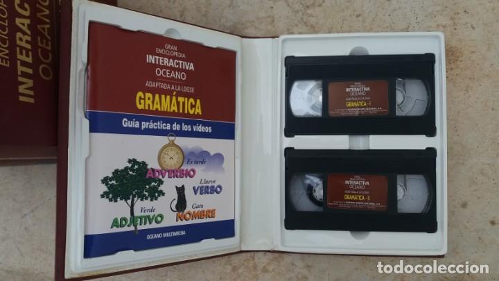 Libros de segunda mano: Enciclopedia INTERACTIVA estilo libro de cinta video VHS Obra adaptada a la Logse OCEANO multimedia - Foto 2