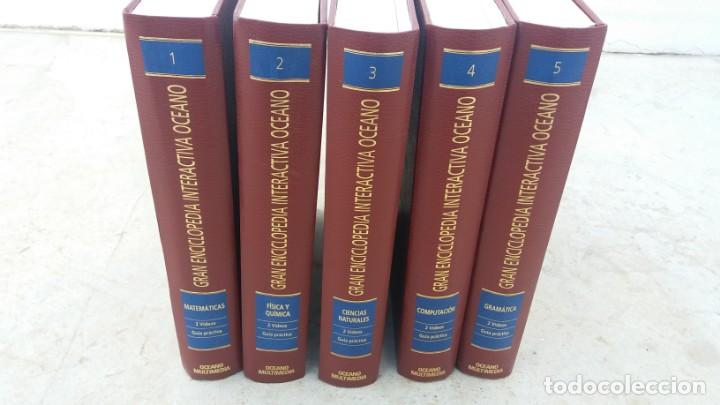 Libros de segunda mano: Enciclopedia INTERACTIVA estilo libro de cinta video VHS Obra adaptada a la Logse OCEANO multimedia - Foto 3