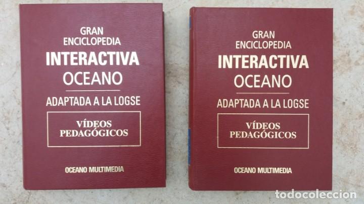 Libros de segunda mano: Enciclopedia INTERACTIVA estilo libro de cinta video VHS Obra adaptada a la Logse OCEANO multimedia - Foto 5