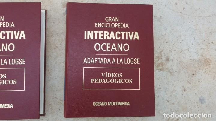 Libros de segunda mano: Enciclopedia INTERACTIVA estilo libro de cinta video VHS Obra adaptada a la Logse OCEANO multimedia - Foto 6