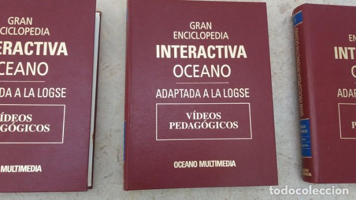 Libros de segunda mano: Enciclopedia INTERACTIVA estilo libro de cinta video VHS Obra adaptada a la Logse OCEANO multimedia - Foto 7