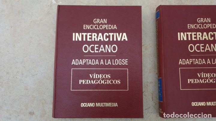 Libros de segunda mano: Enciclopedia INTERACTIVA estilo libro de cinta video VHS Obra adaptada a la Logse OCEANO multimedia - Foto 8
