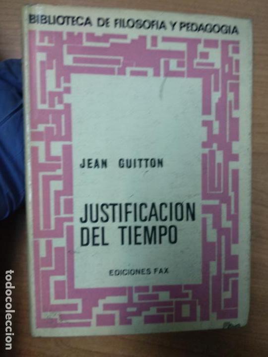 Libros de segunda mano: Justificacion del tiempo Jean Guitton - Foto 1