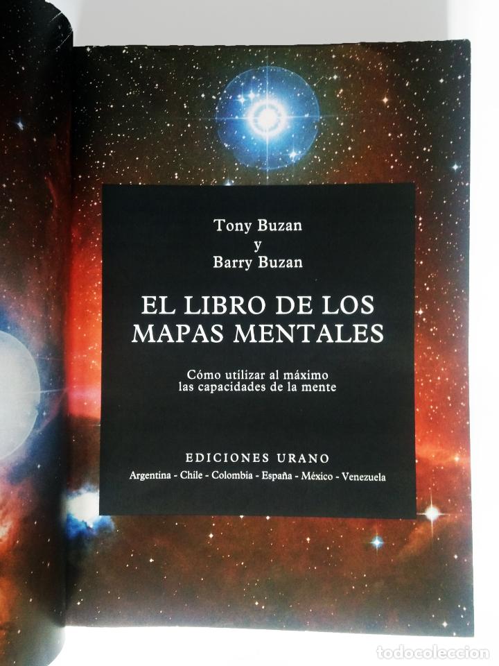 Libros de segunda mano: EL LIBRO DE LOS MAPAS MENTALES | Buzan, Tony | Ediciones Urano 1996 - Foto 2