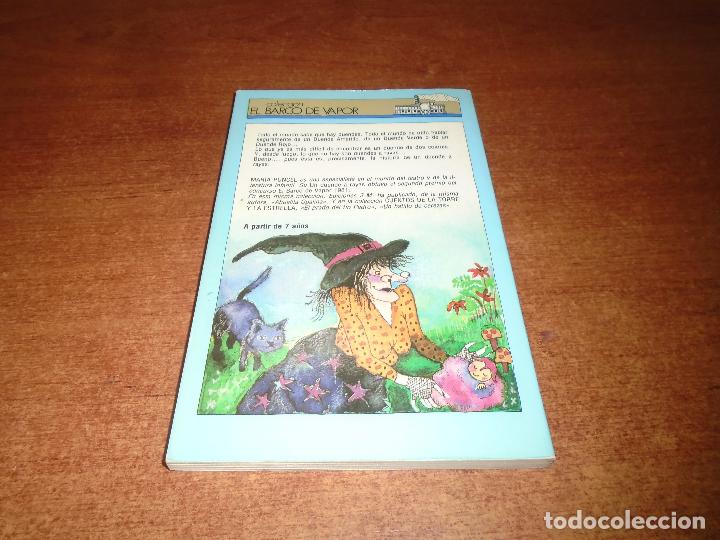 Libros de segunda mano: UN DUENDE A RAYAS. ED. SM. EL BARCO DE VAPOR. - Foto 3