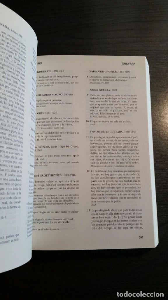 Libros de segunda mano: DICCIONARIO DE CITAS , EDITORIAL NOESIS, - Foto 6