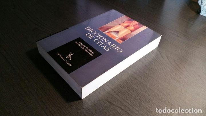 Libros de segunda mano: DICCIONARIO DE CITAS , EDITORIAL NOESIS, - Foto 9