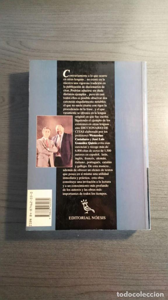 Libros de segunda mano: DICCIONARIO DE CITAS , EDITORIAL NOESIS, - Foto 11