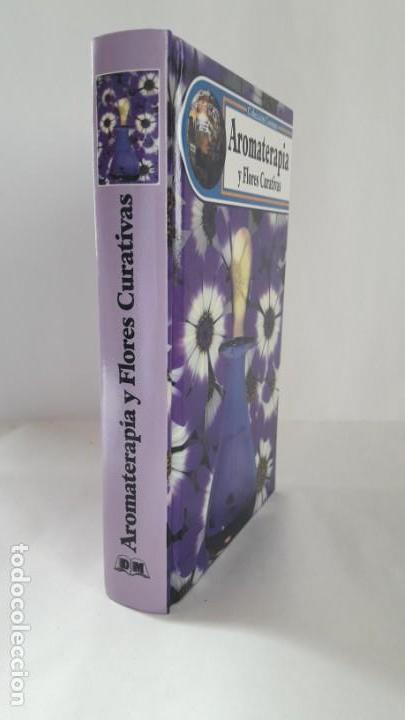 Libros de segunda mano: AROMATERAPIA Y FLORES CURATIVAS. (Impecable) - Foto 3