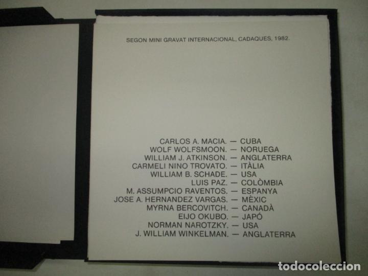Libros de segunda mano: IMPRESSIONS. SEGON MINI GRAVAT INTERNACIONAL, CADAQU&Eacute;S, 1982. - Foto 2