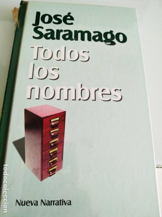 Libros de segunda mano: Jos&eacute; Saramago todos los nombres - Foto 1