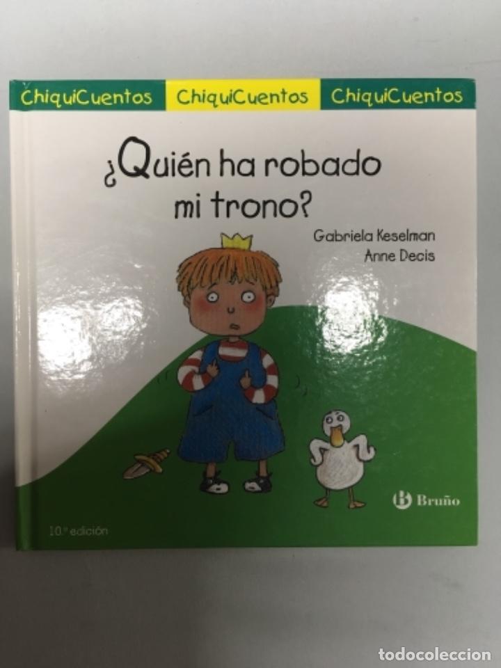 Libros de segunda mano: QUIEN A ROBADO MI TRONO - BRU&Ntilde;O - Foto 1