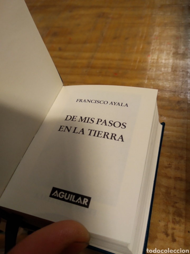 Libros de segunda mano: DE MIS PASOS EN LA TIERRA. FRANCISCO AYALA (mini libro) #0757 - Foto 2