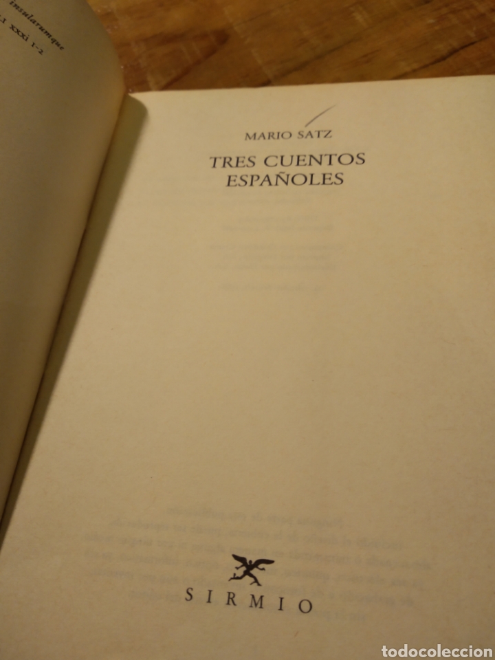 Libros de segunda mano: TRES CUENTOS ESPA&Ntilde;OLES. MARIO SATZ #1063 - Foto 2