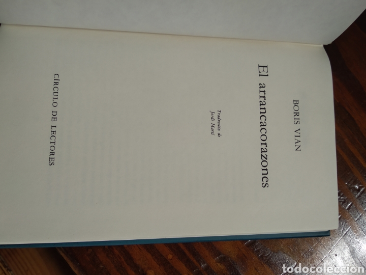 Libros de segunda mano: BORIS VIAN. EL ARRANCACORAZONES. #2115 - Foto 2