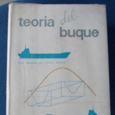 Libros de segunda mano: TEORIA DEL BUQUE A. BONILLA DE LA CORTE. Lote 162903326