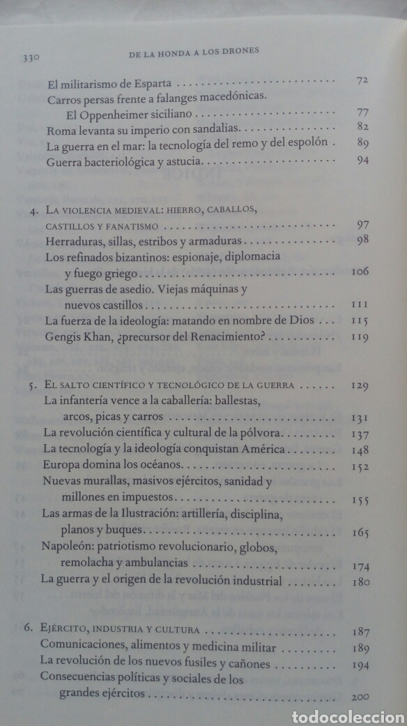 Libros de segunda mano: De la honda a los drones. Juan Carlos Losada. - Foto 5