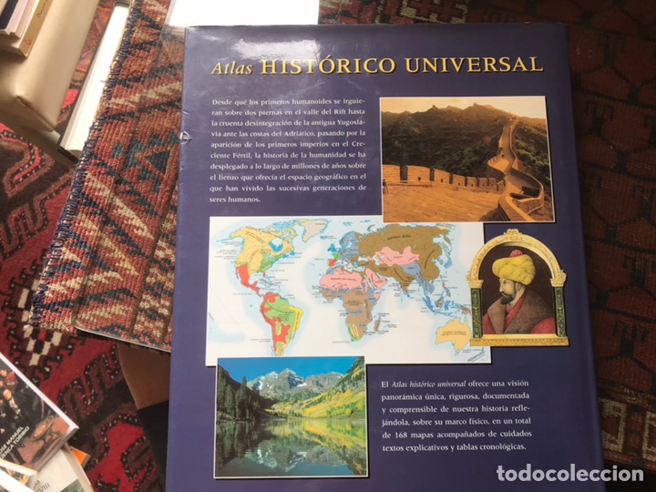Libros de segunda mano: Atlas hist&oacute;rico universal. John Haywood. Como nuevo - Foto 2