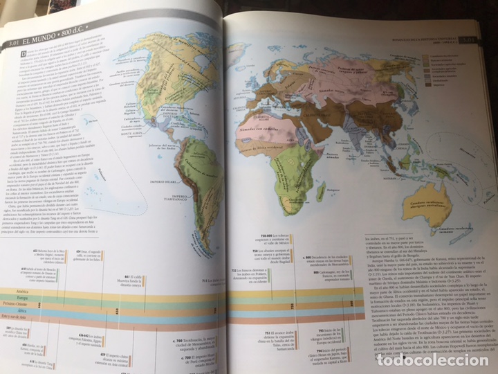 Libros de segunda mano: Atlas hist&oacute;rico universal. John Haywood. Como nuevo - Foto 14