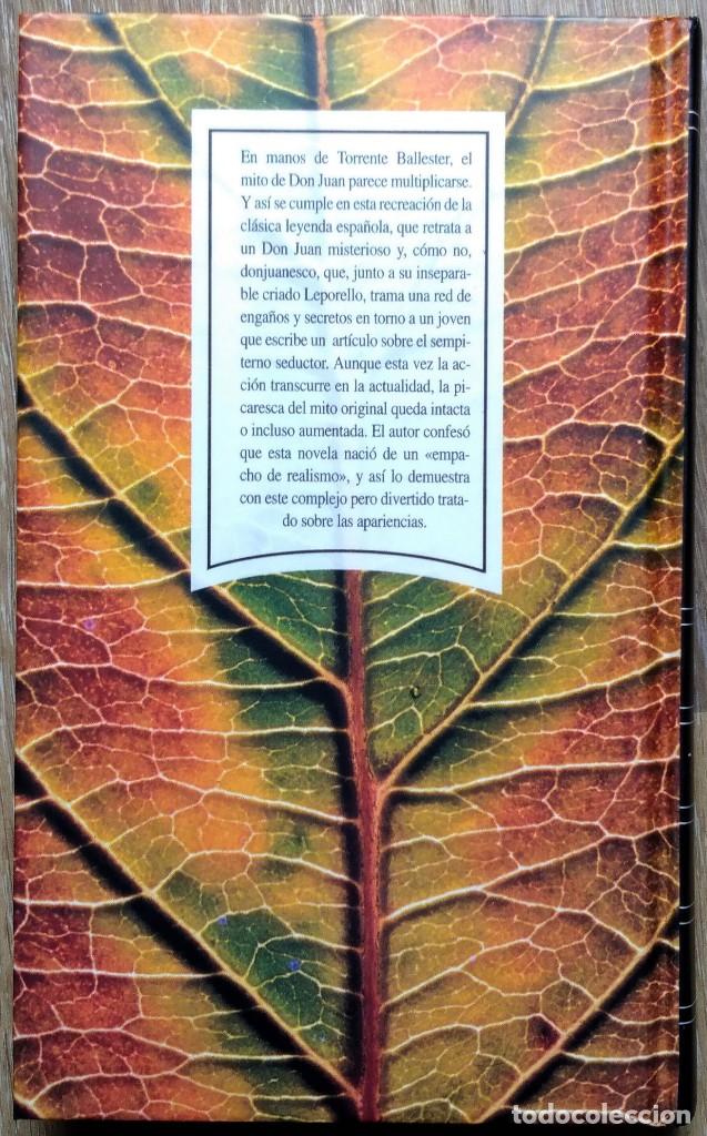 Libros de segunda mano: DON JUAN. GONZALO TORRENTE BALLESTER - Foto 2