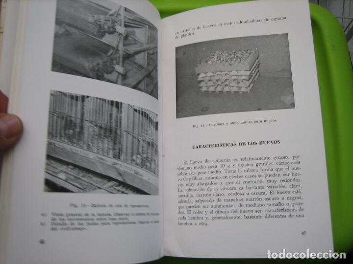 Libros de segunda mano: Antiguo libro sobre la cr&iacute;a y explotaci&oacute;n de Codorniz 1979 - Foto 7