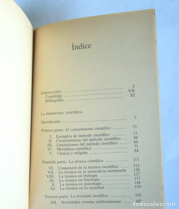 Libros de segunda mano: LA PERSPECTIVA CIENTIFICA - BERTRAND RUSSELL - Foto 2
