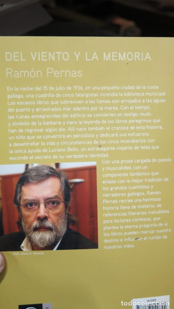 Libros de segunda mano: DEL VIENTO Y LA MEMORIA. RAMON PERNAS - Foto 2
