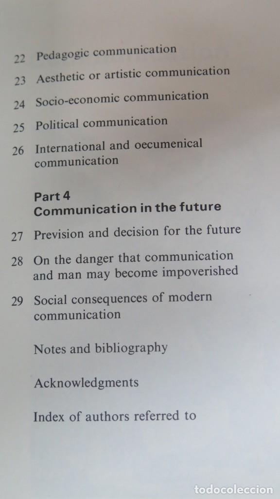 Libros de segunda mano: HUMAN COMMUNICATION. J. L. ARANGUREN - Foto 5