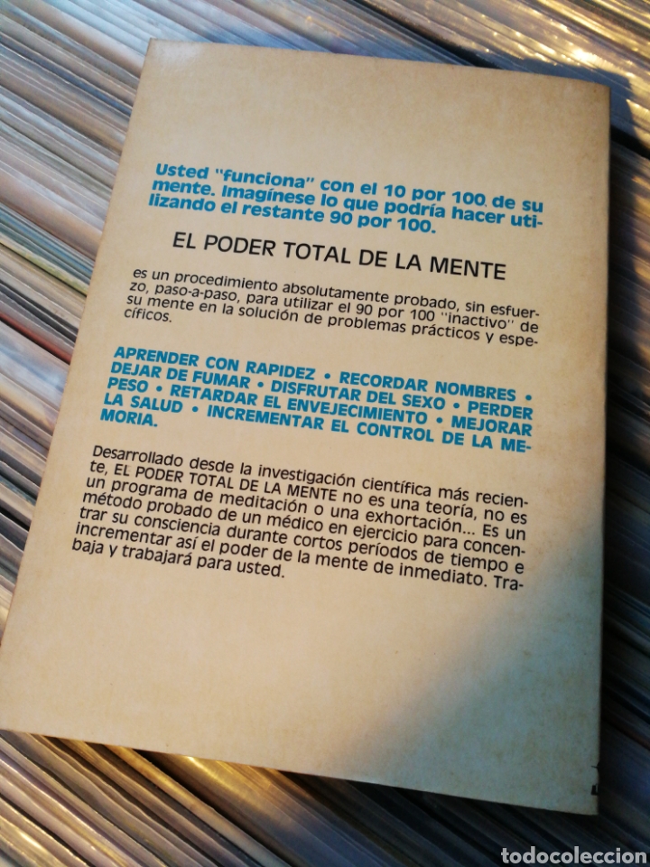 Libros de segunda mano: EL PODER TOTAL DE LA MENTE- DR.DONALD L.WILSON, EDAF MEXICANA, 1983. - Foto 4