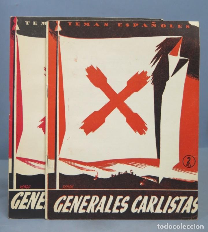 Libros de segunda mano: GENERALES CARLISTAS. I Y II. TEMAS ESPA&Ntilde;OLES - Foto 1
