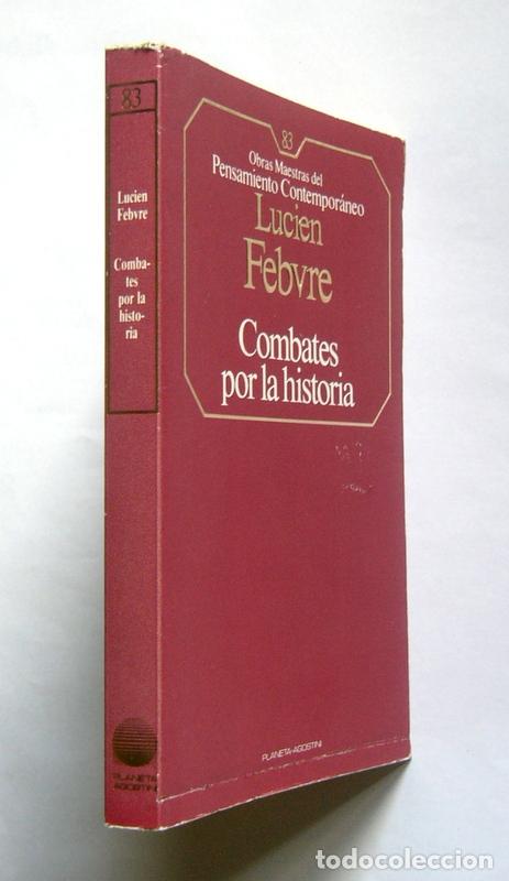 Libros de segunda mano: COMBATES POR LA HISTORIA - LUCIEN FEBVRE - Foto 2