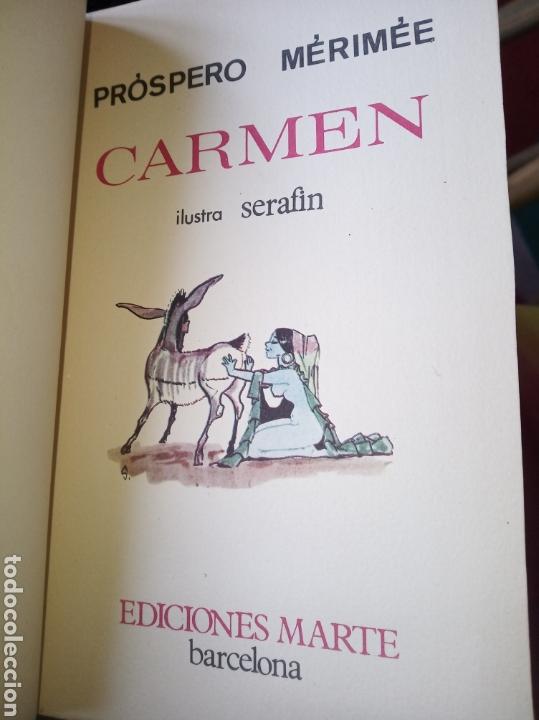 Libros de segunda mano: Carmen. Pr&oacute;spero M&eacute;rim&eacute;e. - Foto 5