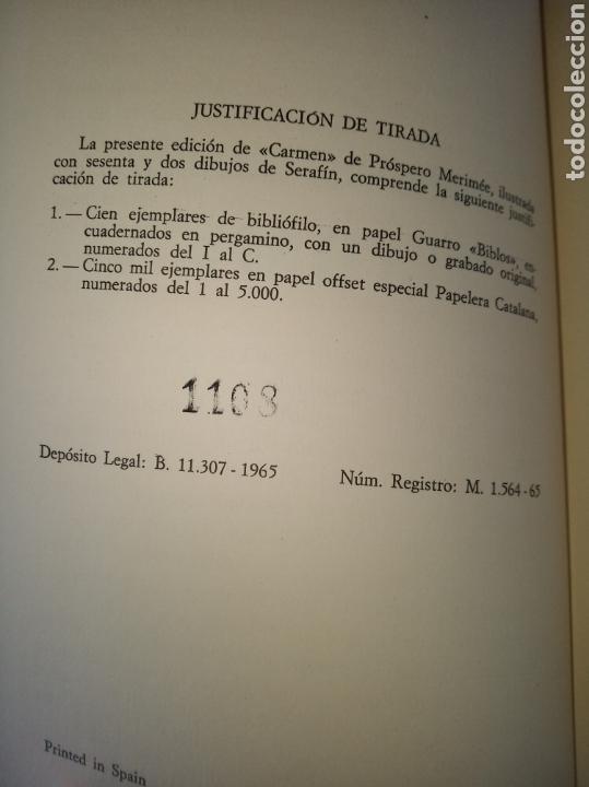 Libros de segunda mano: Carmen. Pr&oacute;spero M&eacute;rim&eacute;e. - Foto 6