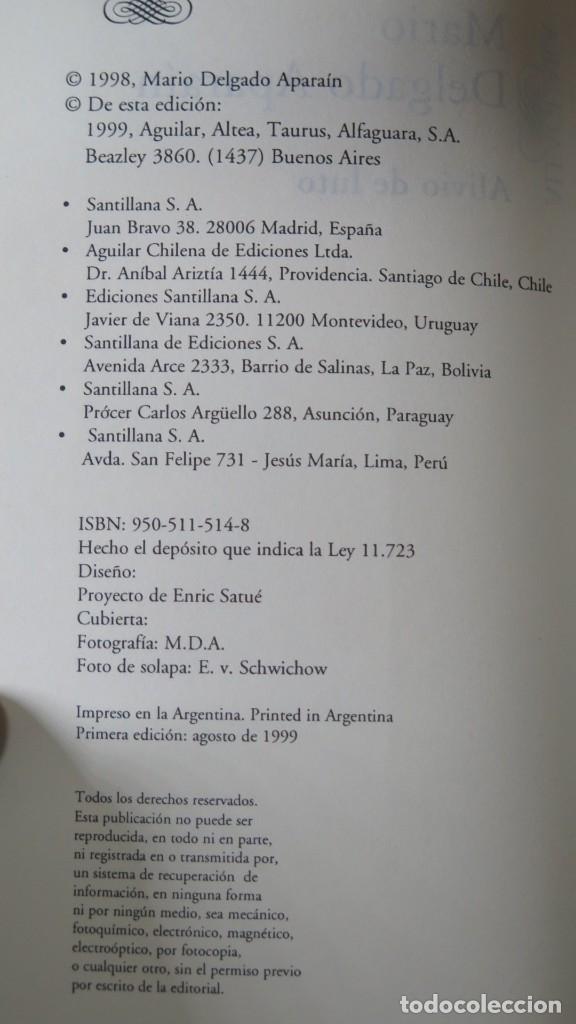 Libros de segunda mano: ALIVIO DE LUTO. MARIO DELGADO APARAIN - Foto 3