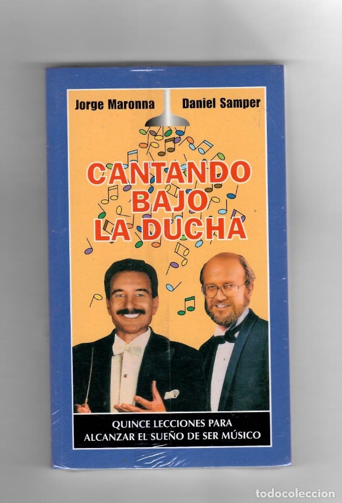 Libros de segunda mano: Cantando bajo la ducha - Jorge Maronna y Daniel Samper - SEGUNDA MANO - Foto 1