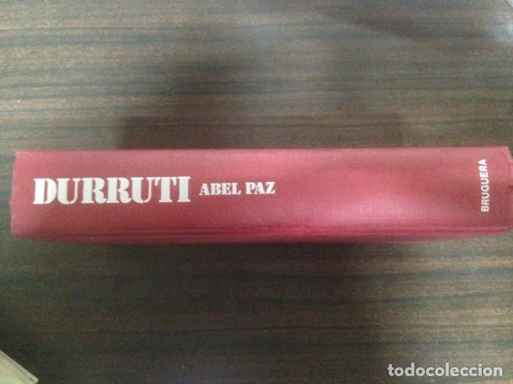 Libros de segunda mano: LIBRO ABEL PAZ DURRUTI  BRUGUERA - Foto 2