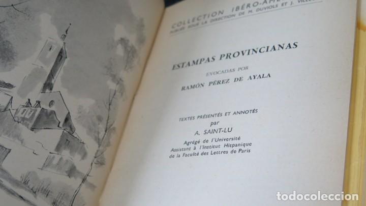Libros de segunda mano: ESTAMPAS PROVINCIANAS. PEREZ DE AYALA. A. HATIER - Foto 3
