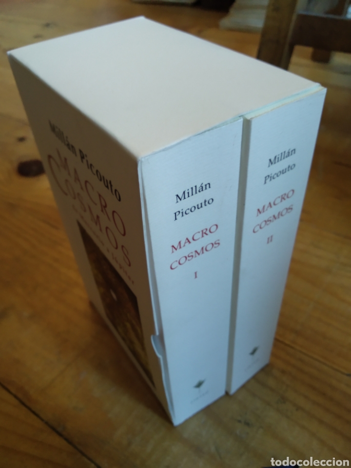 Libros de segunda mano: MACROCOSMOS. MILL&Aacute;N PICOUTO. 2 TOMOS - Foto 2