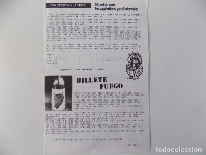 Libros de segunda mano: LIBRERIA GHOTICA. PROGRAMA DE SELECIONES M&Aacute;GICAS. FOLIO. 1980. ILUSTRADO. - Foto 1
