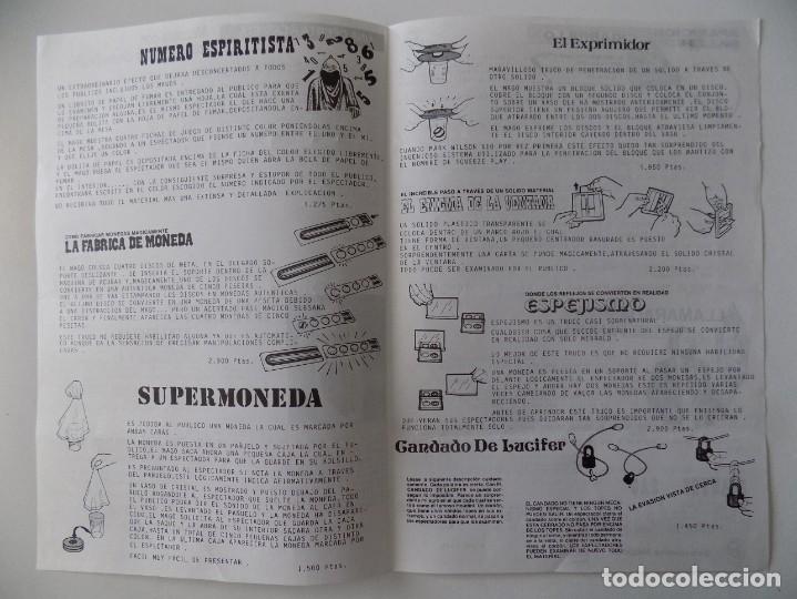 Libros de segunda mano: LIBRERIA GHOTICA. PROGRAMA DE SELECIONES M&Aacute;GICAS. FOLIO. 1980. ILUSTRADO. - Foto 2