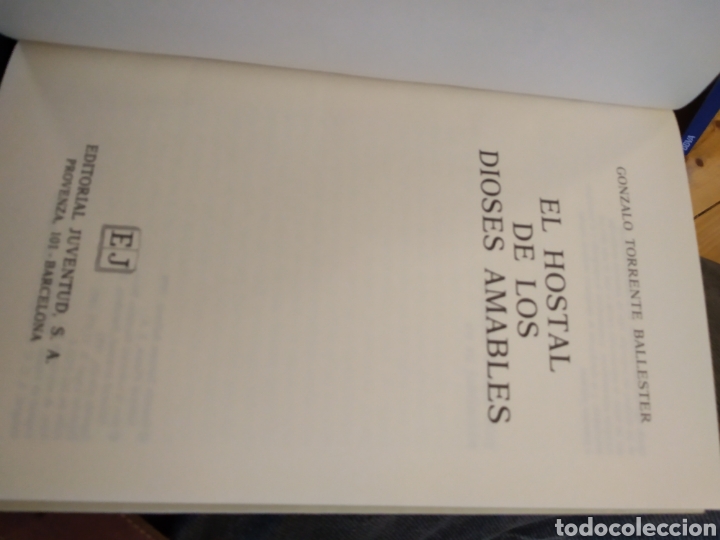 Libros de segunda mano: EL HOSTAL DE LOS AMABLES. GONZALO TORRENTE BALLESTER #2061 - Foto 2
